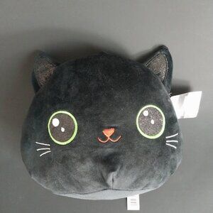 Black Cat Plushie Head